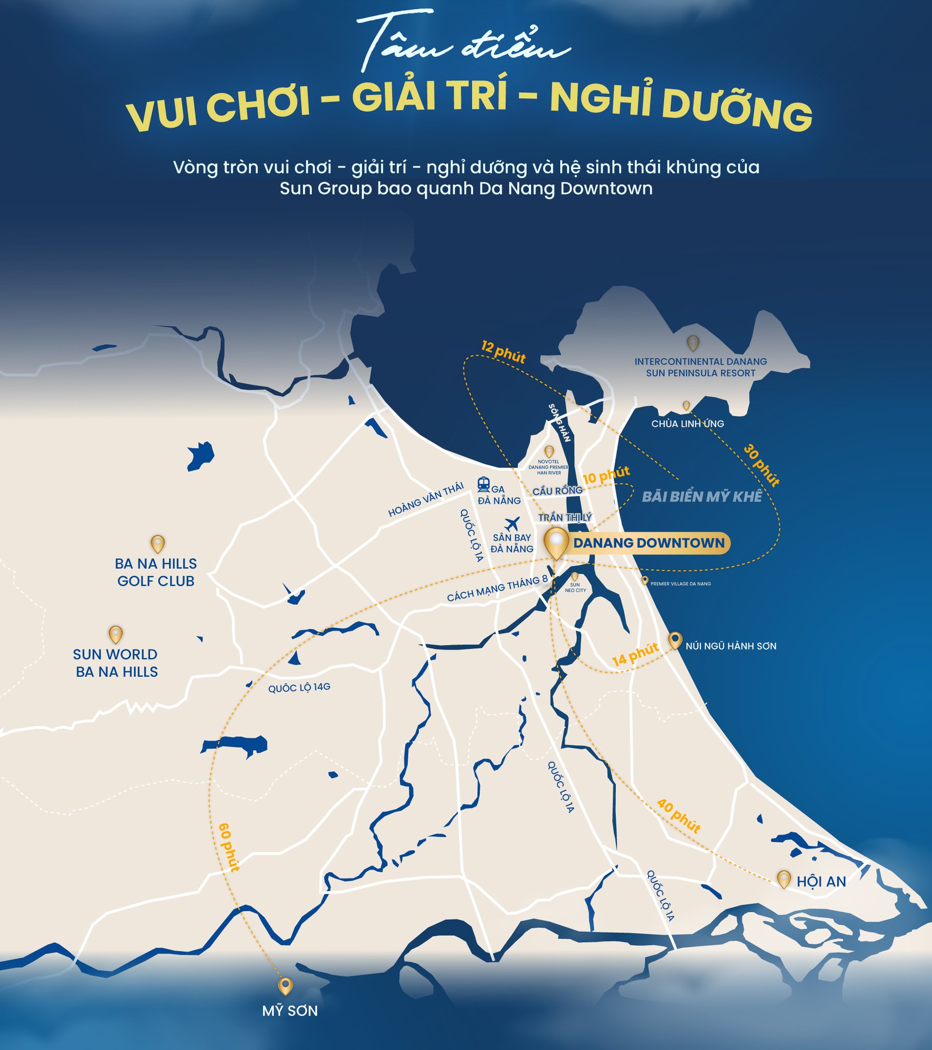 Tiện Ích Ngoại Khu Xung Quanh Căn Hộ Đà Nẵng Downtown